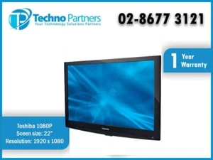 Toshiba 22" 1080p B GRADE Without Stand LED Monitor Full HD 1920 x 1080 VGA DVI - Picture 1 of 3