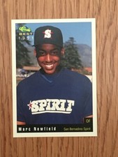 Classic Best 1991 Minor League Promo Card Marc Newfield