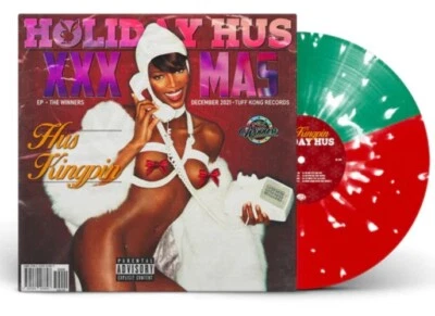 RARE! Holiday HUS KINGPIN  XXXMAS 2021 Red Green White Vinyl LP /250 Sealed - Image 1 of 4