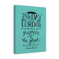  Psalm 118:24 The Lord Has Made Bible Verse Canvas Christian Wal