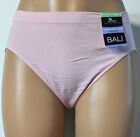Bali Comfort Revolution Hi-Cut 100% Nylon Pink Sands Panties NWT Size 8/9