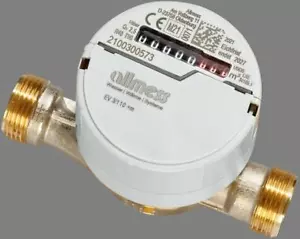 2025 Allmess contatore acqua abitativa universale freddo caldo orologio acqua da incasso calibrato - Foto 1 di 4