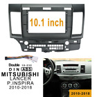 10,1''Radio samochodowe Stereo Ramka Wykończenie Wiązka zasilania do Mitsubishi Lancer 10 ~ 16 Nowa
