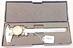 Mitutoyo No. 505-626 (0 - 6") Machinists Dial Caliper (.001"), Made in Japan - Picture 1 of 6