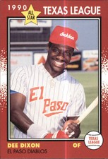 1990 Texas League All-Stars Grand Slam #9 Dee Dixon - NM-MT