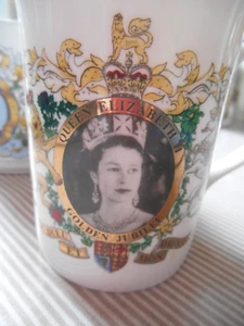 Queen Elizabeth II GOLDEN JUBILEE MUG 1952-2002 Boleyknowe N.Ireland - Picture 1 of 6