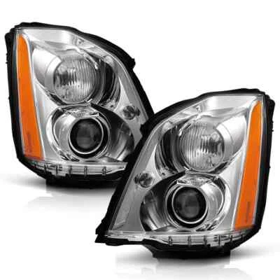 Conjunto de faros proyectores HID/Xenón para Cadillac DTS 2006-2011 sin bombilla par L+R Foto 1 de 4