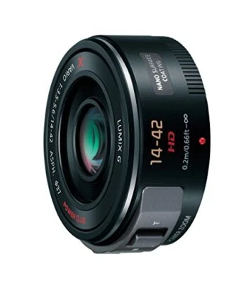 Panasonic LUMIX Standard zoom lens Micro Four Thirds G X VARIO PZ 14-42mm / F3. - Image 1 of 4