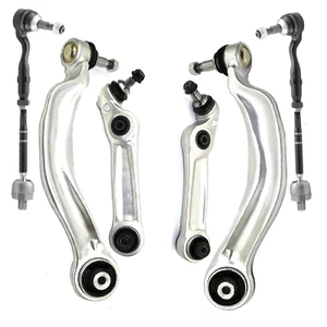 For BMW 5 6 Series F10 Front Control Arm Tie Rod Assembly Suspension Kit 6 Set - Picture 1 of 9