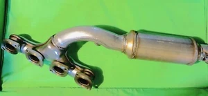 2004 2005 BMW 545i 645ci 745i 745Li Left Side Catalytic Converter Cylinders 5-8 - Picture 1 of 1