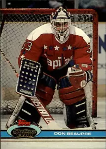 1991-92 Stadium Club #246 Don Beaupre Capitals - Picture 1 of 1