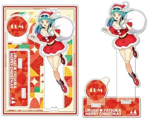 Urusei Yatsura Lum Lam Chan Noitamina Cafe Christmas Acrylic Stand Figure Rumiko - Picture 1 of 1