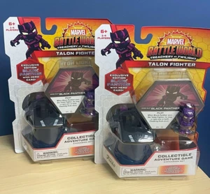 2 NEW Marvel Battle World Treachery at Twilight Talon Fighter Black Panther - Picture 1 of 4