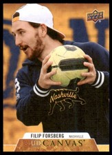 2020-21 Upper Deck UD Canvas Filip Forsberg Nashville Predators #C169