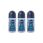 Nivea Men Fresh Ocean 48h Deodorant Roll-On 50ml (3 Pack)