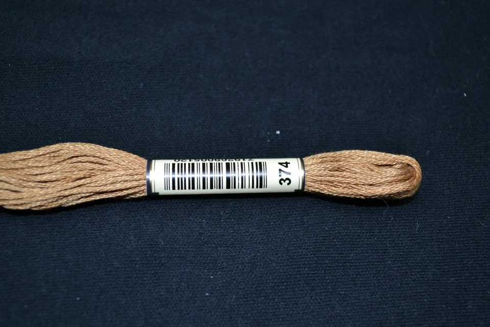 Anchor Cotton Threads for Embroidery Shade 374 Desert Med Dark - Image 1 of 1