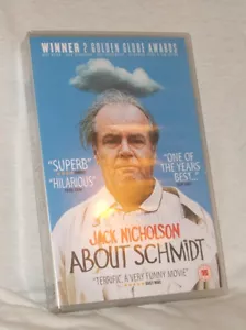 About Schmidt (2002) - Ex-Rental / Big Box VHS - Jack Nicholson - Picture 1 of 3