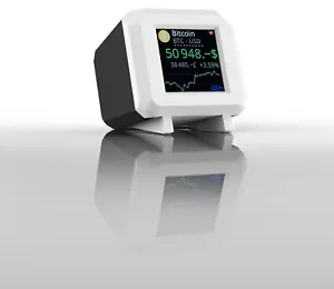 Crypto Ticker - Pantalla LCD Bitcoin más de 5.000 monedas y 60 monedas fiduciarias. - Imagen 1 de 10
