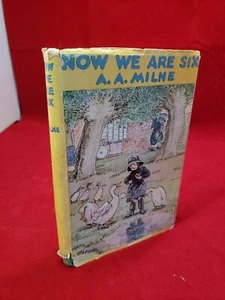 Milne, A. A. NOW WE ARE SIX 1961 Winnie the Pooh book - Picture 1 of 12