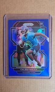 2021 Panini Prizm Caleb Farley Retail Blue #375 Rookie Color Match SSP - Picture 1 of 2