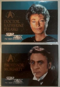 Star Trek: The Next Generation Season 2 Embossed Chase Cards #S11 and S12 - Picture 1 of 1