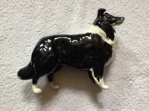Orniment "Beswick Border Collie". 7" X 5". - Photo 1/1