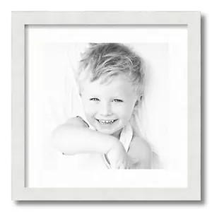ArtToFrames Matted 16x16 White Picture Frame with 2" Mat, 12x12 Opening 3966 - Picture 1 of 489