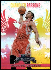2013-14 (ROCKETS) Panini Crusade Insert Red #60 Chandler Parsons/349