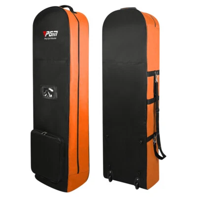 Bolsa de golf fundas de viaje estuche rígido ruedas de palo protector rodante bolsa de golf plegable Foto 1 de 4