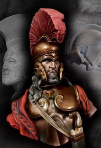 Unbemalte 1/10 Resin Figur Büste alter General unmontierte Bausätze - Bild 1 von 1