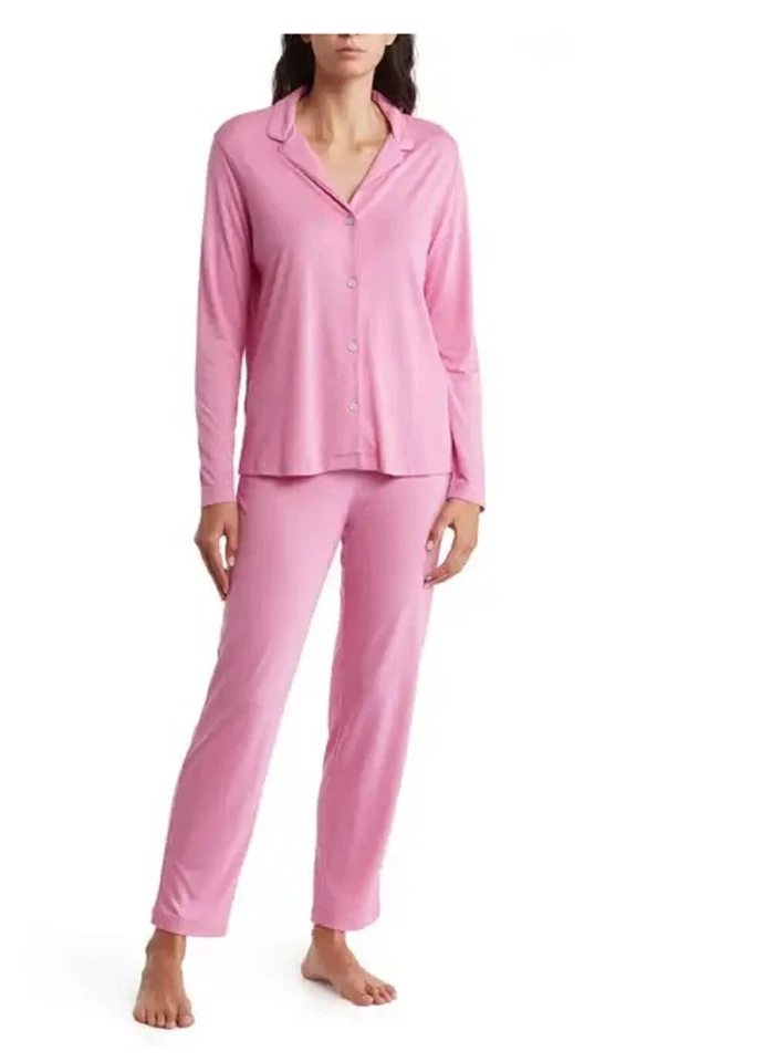 Nuevo con etiquetas Juego de Pijama Natori Shangril La Cuarzo Violeta - XLarge Foto 1 de 1