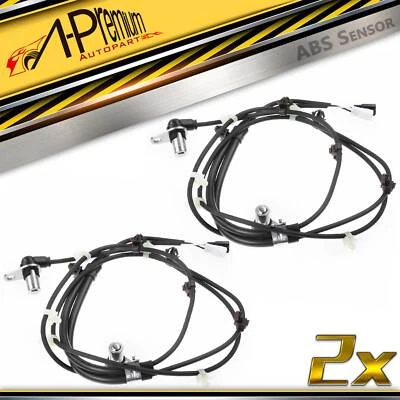 2x Sensor de velocidad de rueda ABS lateral trasero para Suzuki Grand Vitara XL-7 2002-2006 2,7 L Foto 1 de 4