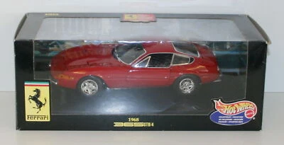 HOT WHEELS 1/18 21353 FERRARI 365 GTB 4 1968 RED - Image 1 of 2