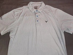Herren Callaway All Over Birdie Geo Poloshirt Large - Bild 1 von 7