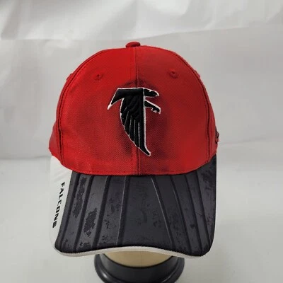 Gorra de béisbol Reebok NFL Atlanta Falcons para hombre sombrero gancho y bucle rojo/negro OSFA Foto 1 de 4