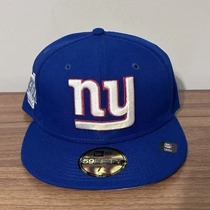 New Era 59Fifty New York Giants Super Bowl XLII Patch Fitted Hat Cap 7 1/4 Neu - Bild 1 von 5