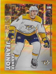 2022-23 Topps Chrome hockey stickers 289 Tanner Jeannot GOLD 1/50 Nashville - Picture 1 of 2