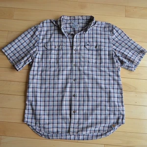 Carhartt Short Sleeve Button Down Shirt Size XL - Picture 1 of 4