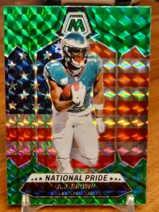 A.J. Brown 2024 Panini Mosaic National Pride Green Prizm #265 Phil. Eagles - Bild 1 von 3