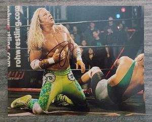Mickey Rourke Signed The Wrestler 8x10 Photo Actor Iron Man Whiplash RAD - Picture 1 of 1