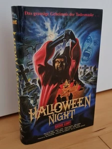 HALLOWEEN NIGHT VHS FSK18 Hack-O-Lantern Carrera Topline T021 Hardcover USA 1988 - Bild 1 von 4