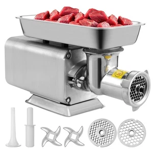 Profi Edelstahl Fleischwolf elektrisch | Wurstfüller, Faschiermaschine | 300kg/h - Bild 1 von 17