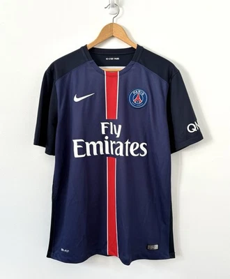 PARIS SAINT-GERMAIN 2016 2017 IBRAHIMOVIC HOME SHIRT PSG FOOTBALL JERSEY SIZE L - Image 1 of 4