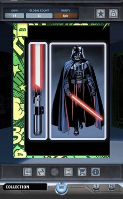 Star Wars Card Trader Comic Covers 2025 NYCC Darth Vader #24 Epic - Image 1 of 2