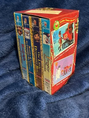 (4) New/Like New VHS Golden Books Holiday Christmas Classics Box Set! - Image 1 of 3