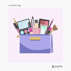 Bolsa de cosméticos kit de punta de aguja o lona - Imagen 1 de 3