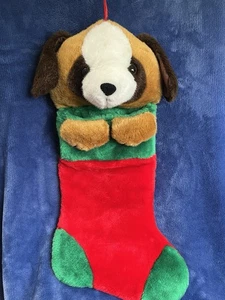 Prima Creations Vintage großer 23 Zoll Weihnachtsstrumpf Welpe Hund 3D - Bild 1 von 9