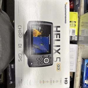 Humminbird Helix 5 CHIRP DI GPS G3 Fish Finder with 5" Screen (411670-1) - Picture 1 of 1