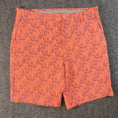 Shorts masculino Vineyard Vines On The Go OTG desempenho corrida vela estampa tamanho 32 NOVO - Imagem 1 de 4