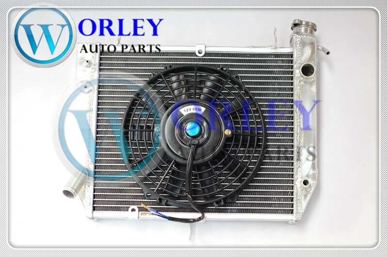 Radiador de aluminio YZF R1 R-1 R 1 2000 2001 para YAMAHA 00 01 + un ventilador Foto 1 de 4